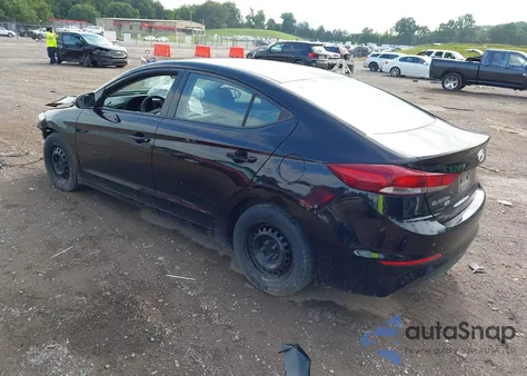 2018 Hyundai Elantra Se z USA, uszkodzony, nr VIN KMHD74LFXJU628187